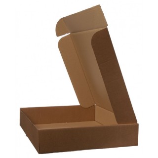 Corrugated cardboard box 430 x365 x 80mm for parcels/14b, 100 pieces