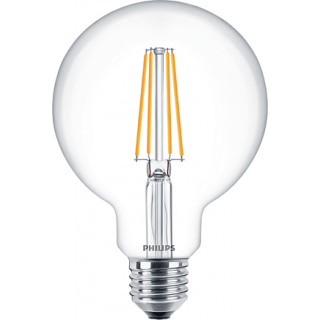 Philips LED-lamppu (7W) 60W E27 G93 806Lm WW CL ND