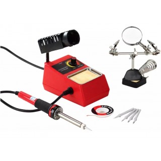 48W soldering station set with temperature control