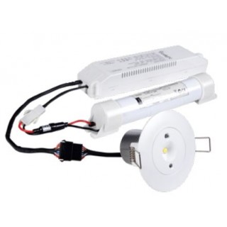 Аварийный светильник STARLET WHITE LED SO 3W 3h M/NM MT IP20 Оптика: открытое пространство