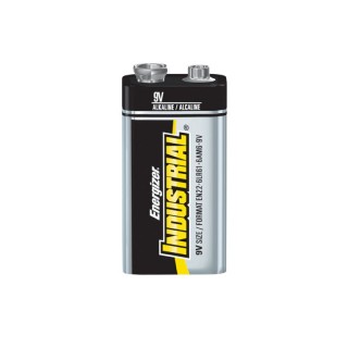 BAT9.ALK.EI; 6LR61 9V baterijas 9V Energizer Industrial Alkaline MN1604/522 bez iepakojuma 1gb.