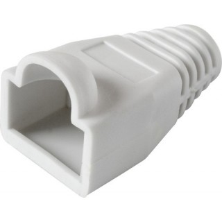 Boot for RJ 45 plug/ white colour, Nordmark Structured LAN Cabling system