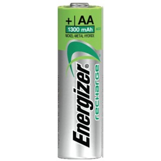 AA batteries Energizer 1.2V Recharge series Ni-MH HR6 1300 mAh without packaging 1 pc.
