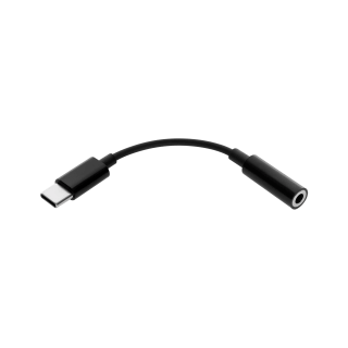 Adapteris USB Type-C male į AUX 3.5mm jack female | Stereo | 15 cm