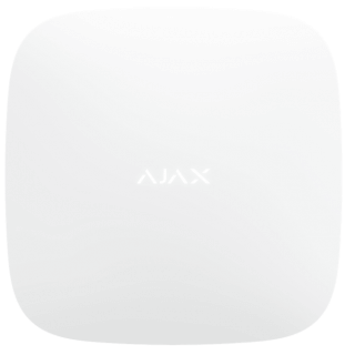 Ajax Centralais Hub ar GSM + Ethernet White