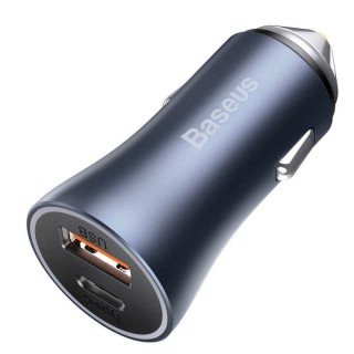 Car charger Baseus CCJD-0G 40W Fast Car Charger with USB Quick Charge 3.0 + USB-C PD Socket