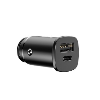 Baseus 30W fast car charger with USB port QC4.0+ and USB-C PD 3.0
