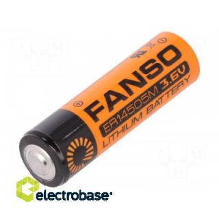 Battery:lithium;3.6V;AA;Ć˜14.5x50.5mm;2100mAh FANSO EB17565488