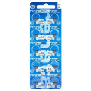 317 batteries 1.55V Renata silver-oxide SR516SW in a package of 1 pc.