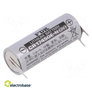 Батарея: литиевая | 3В | 4/5А,CR8L | 2600 мАч | неперезаряжаемый