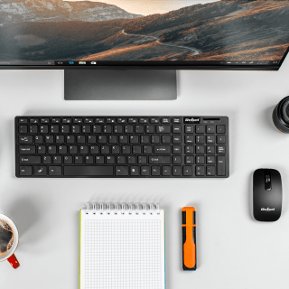 Wireless Keyboard + Wireless Mouse | Rebel WS300
