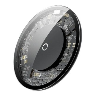 Wireless charger, Transparent, QI Fast Wireless Inductive Charger