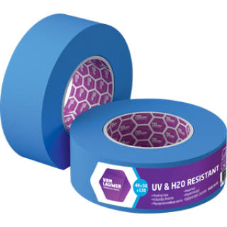 Masking tape, 48mm x 50m, blue, UV resistant