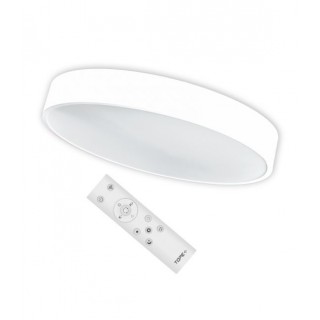 Ceiling light BOSTON 2x48W, 3000-6000K, Ø600, adjustable with remote control and phone application