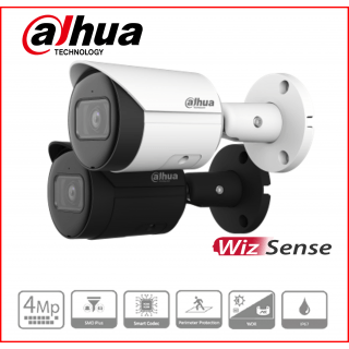 4MP IR Fixed-focal Bullet WizSense Network Camera | Lens 2.8mm | IPC-HFW2441S-S