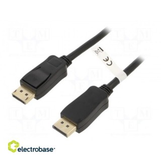 Kabelis | DisplayPort 1.2, HDCP 2.2 | DisplayPort spraudnis, abas puses