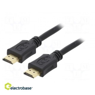 Kabelis | HDMI 2.0 | HDMI spraudnis, abas puses | 4,5 m | melns | 30AWG