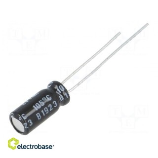 Kondensators: elektrolītiskais | bipolāri | THT | 2.2uF | 50VDC | Ø5x11mm | ±20%