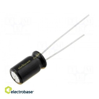 Capacitor: electrolytic; THT; 1000uF; 63VDC; ¨16x25mm; Pitch: 7.5mm