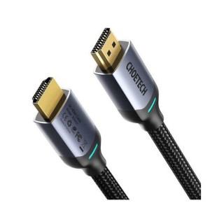 8K HDMI to HDMI 2M nylon Cable Black