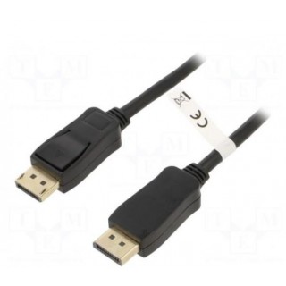 Cable | DisplayPort 1.2,HDCP 2.2 | DisplayPort plug,both sides