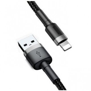 USB kabelis - Lightning / iPhone 100cm Baseus Cafule 2.4A CALKLF-BG1