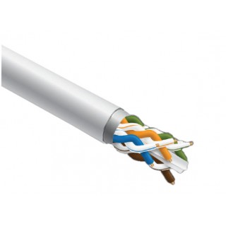 LAN Computer network cable, PRO BASE, CAT6 FTP, for indoor assembly, 305m