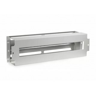 19'' 3U DIN rail, for circuit breaker, etc. For DIN mounting devices/Grey