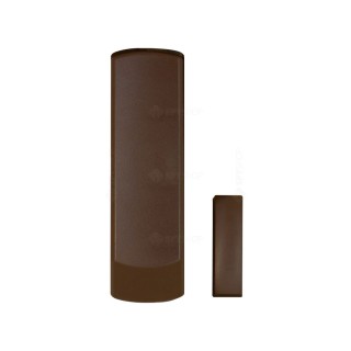 Brown Wireless magnetic door contact 20m with RX1, 40m with RTX3 and MG seriespanels Tamper, Power: 
