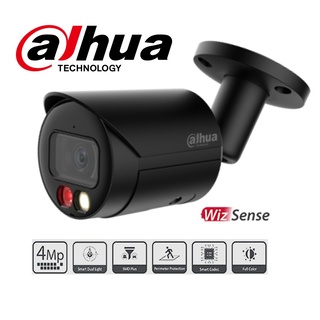 4MP Smart Dual Light Bullet WizSense Network Camera | IP67 | IR 30 m | Black | IPC-HFW2449S-S-IL