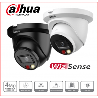 4MP Smart Dual Light Fixed-focal Eyeball WizSense Network Camera | IPC-HDW2449TM-S-IL