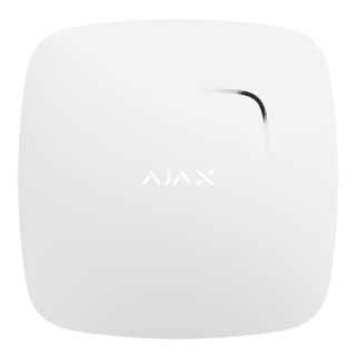 Ajax Smoke detector with temperature sensor black