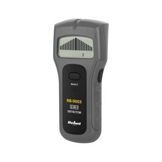 Metalo, įtampos ir medienos detektorius po sienų tinku arba grindyse | REBEL RB-0003