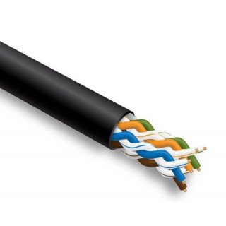LAN vytos poros kabelis, STEINMARK, CAT5E UTP, instaliacijai lauke, 305m