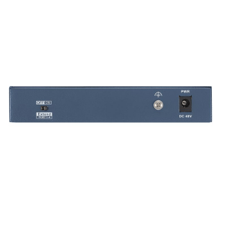 L2, Unmanaged, 4 10/100M RJ45 PoE ports, 2 10/100M RJ45 uplink ports, 802.3af/at/bt, port 1 support 