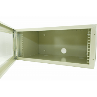 9U 19" Wall cabinet/ 520 x 350 x 450mm/ Grey/ Assambled