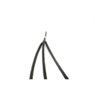 Kabeļu vilkšanas zeķes uzgalis ar 3x cilpām kabeļiem ar Ø5-10mm, garums 450mm