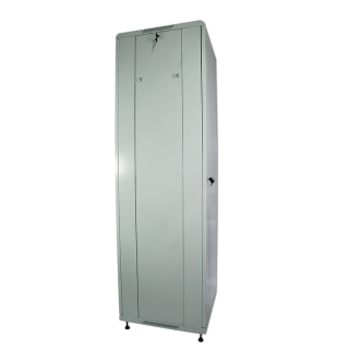 ProBase 42U Floor cabinet 19-Inch/ 600x600x2078mm/ 19'/ Glass doors/ Grey/Flat-pack