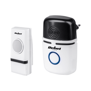 Wireless Doorbell | 230V plug | 48 tunes | IP44 | Remote control range: 100 m