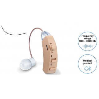 Beurer medical hearing aid | An unobtrusive hearing amplifier with an extended range