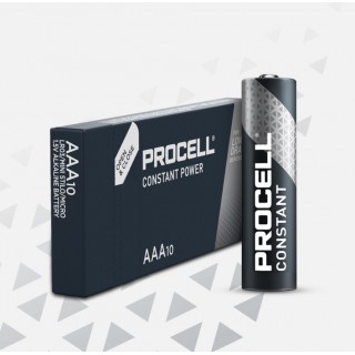 LR03/AAA akku 1,5V Duracell Procell INDUSTRIAL sarja Alkaline PC2400 pakkaus 10 kpl.