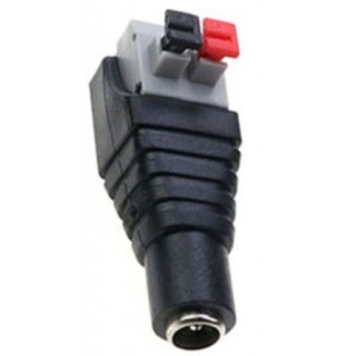 Premium 5.5x2.1mm DC Socket | 12V/24V | 2 Pin Press Type | For tool-free assembly