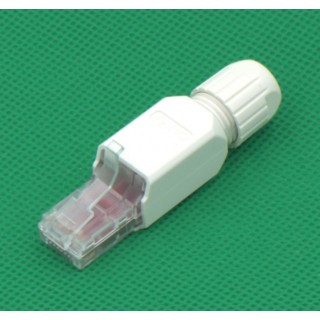 Modular CAT6A Universal Plug RJ45 | For toolless assembly | For CAT6A/CAT6/CAT5e UTP cable