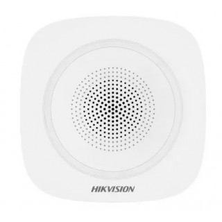 Hikvision | Wireless indoor siren - 90-110dB - Status indication (Blue, Red)
