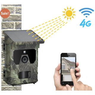 4G LTE Hunting Camera | APP | 4K | Life Video | Solar
