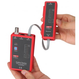 LAN network cable tester with LED indicator Uni-T UT681C