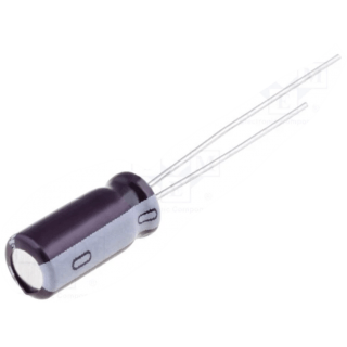 Capacitor: electrolytic  | low impedance |  THT | 22uF | 63VDC | ±20%