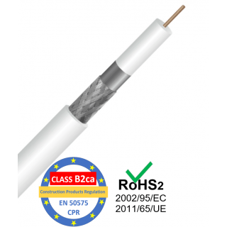 Koaksiaalkaabel, ProBase™, RG6U, 305 m | CPR class B2ca (s1,d0,a1), LSZH