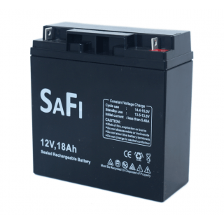12V 18Ah battery :: Lead-Acid :: 12 Volts, 18 amp hours (Ah) :: Terminal type L | SAFI