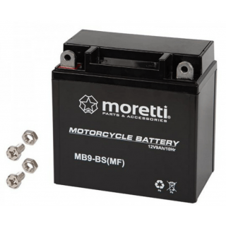 Akumulators MOTO 12V 9Ah mb9L-BS moretti